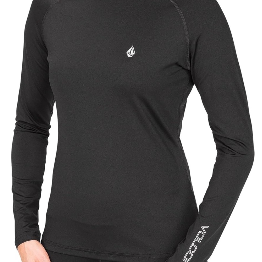 Volcom Women's Black Long Sleeve Top